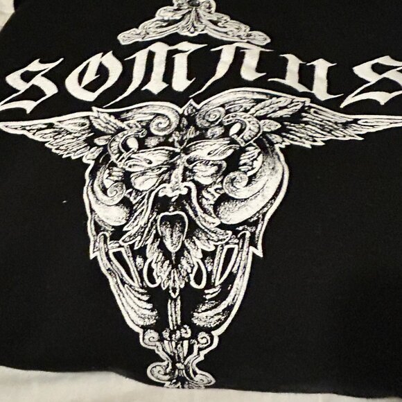 RARE Vintage Y2K Somnus Band Hooded Sweatshirt - Picture 1 of 4